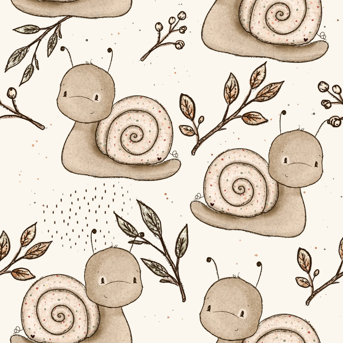 Boho Schnecke