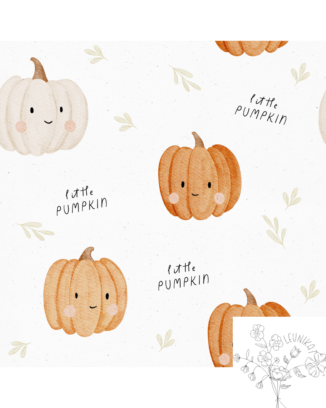 Stoff little Pumpkin