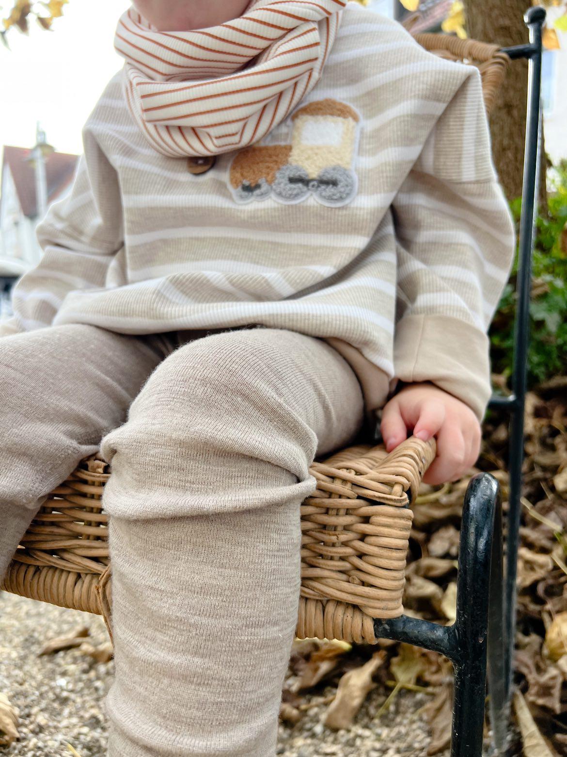 Oversize Pullover Eisenbahn