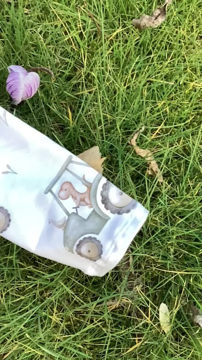 Langarmshirt Dino Traktor