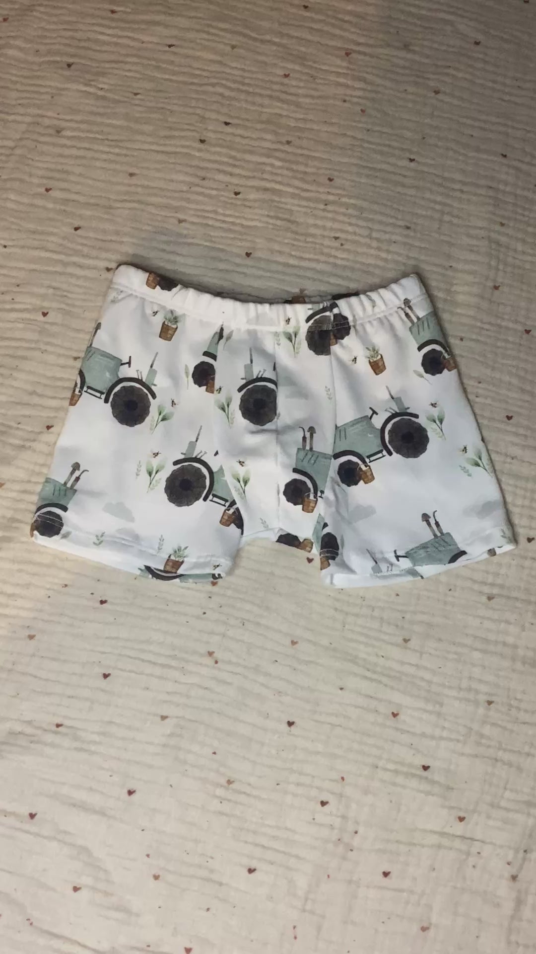 Boxerhorts oder Panty retro Traktor