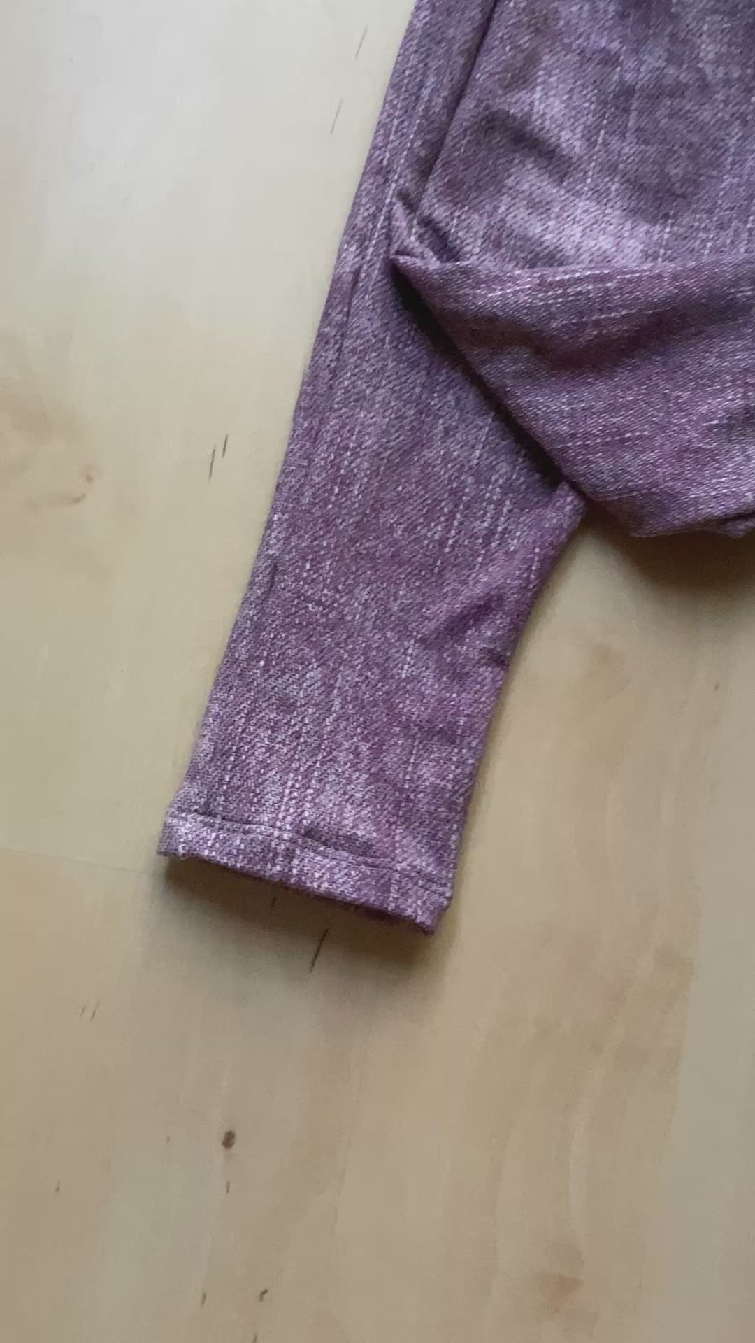 Leggings lila Jeansoptik