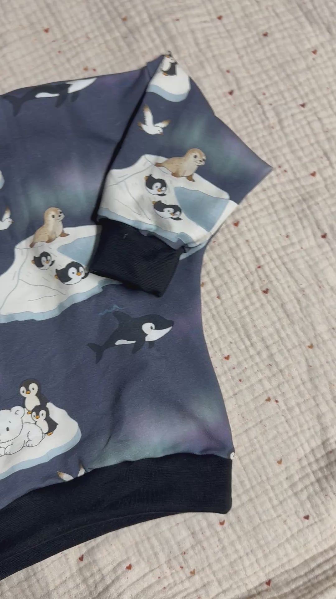 Oversize Pullover Polar Tiere