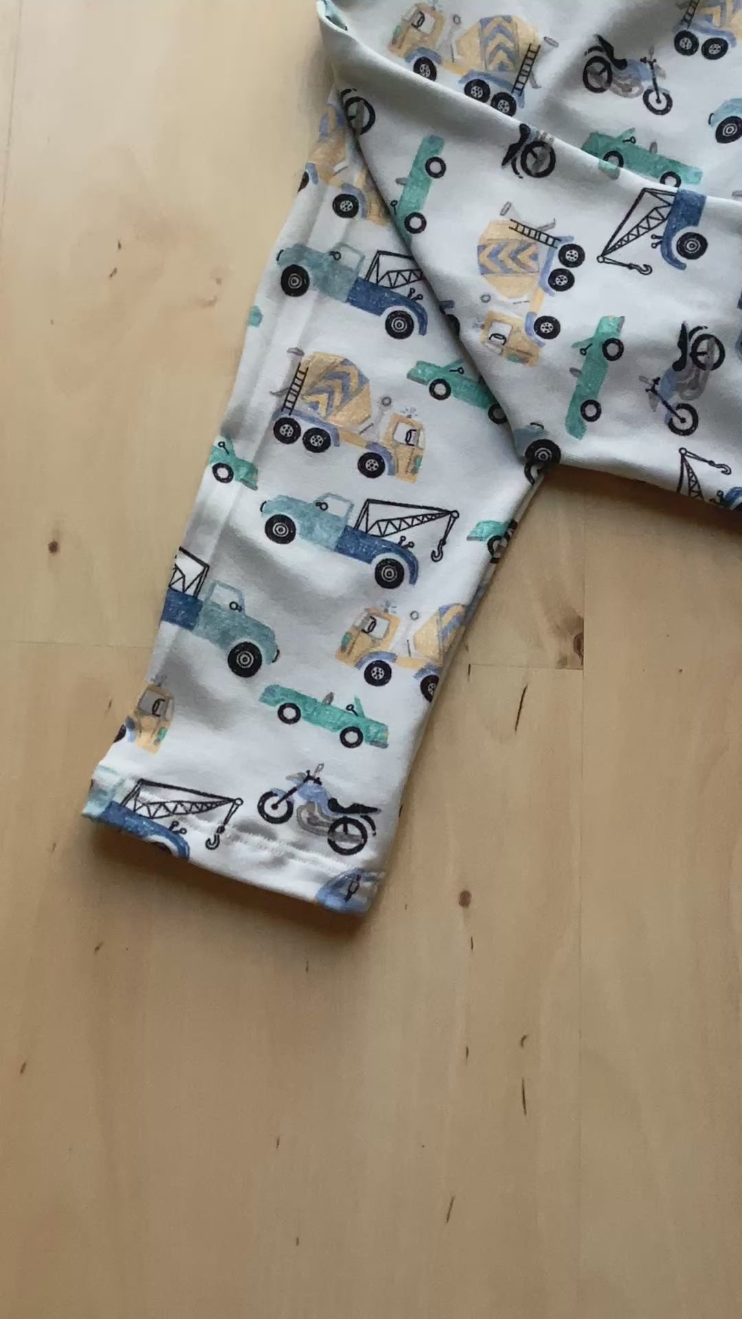 Leggings &quot;Fahrzeuge Blau&quot;