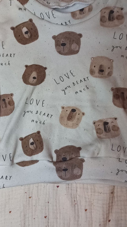 Oversize Pullover &quot;Love you beary much&quot;
