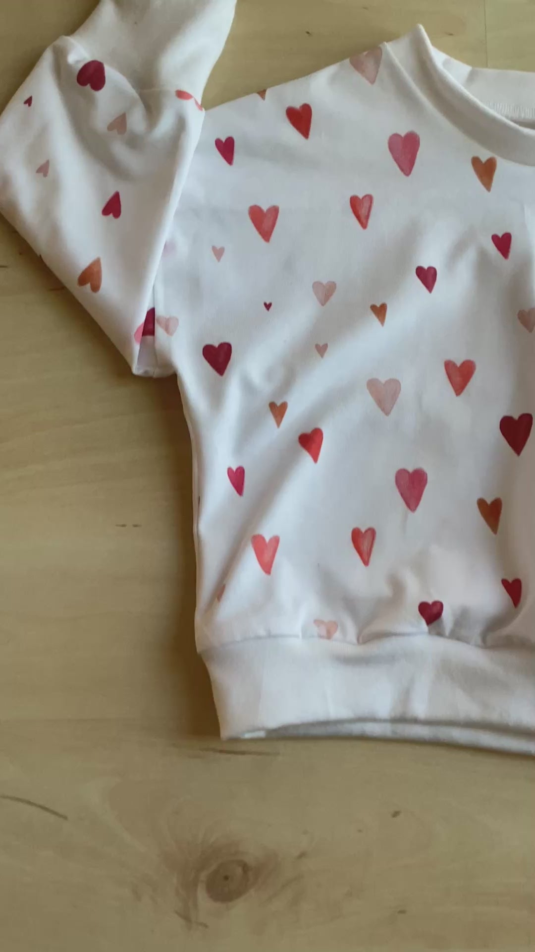 Oversize Pullover &quot;Herzen&quot;