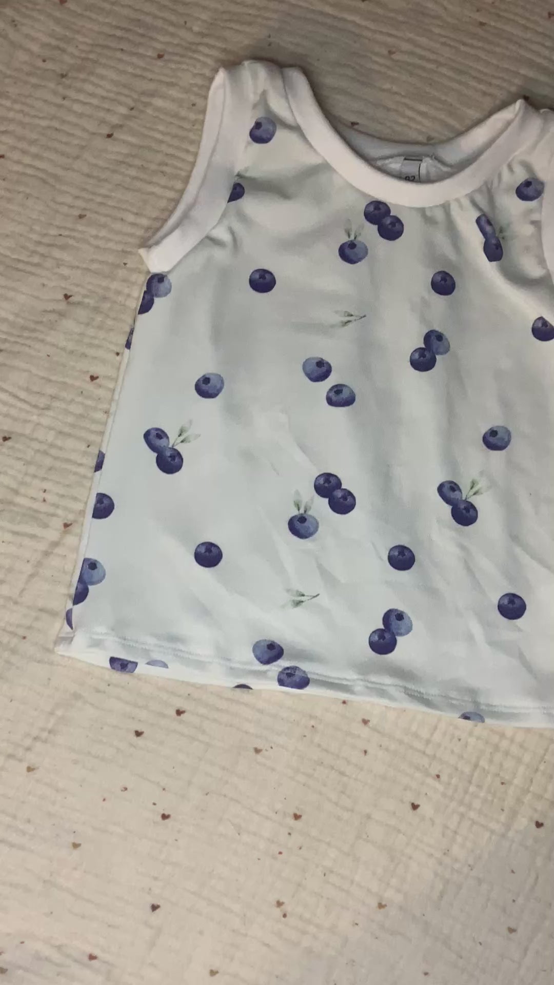 Set Unterwäsche  Blaubeeren