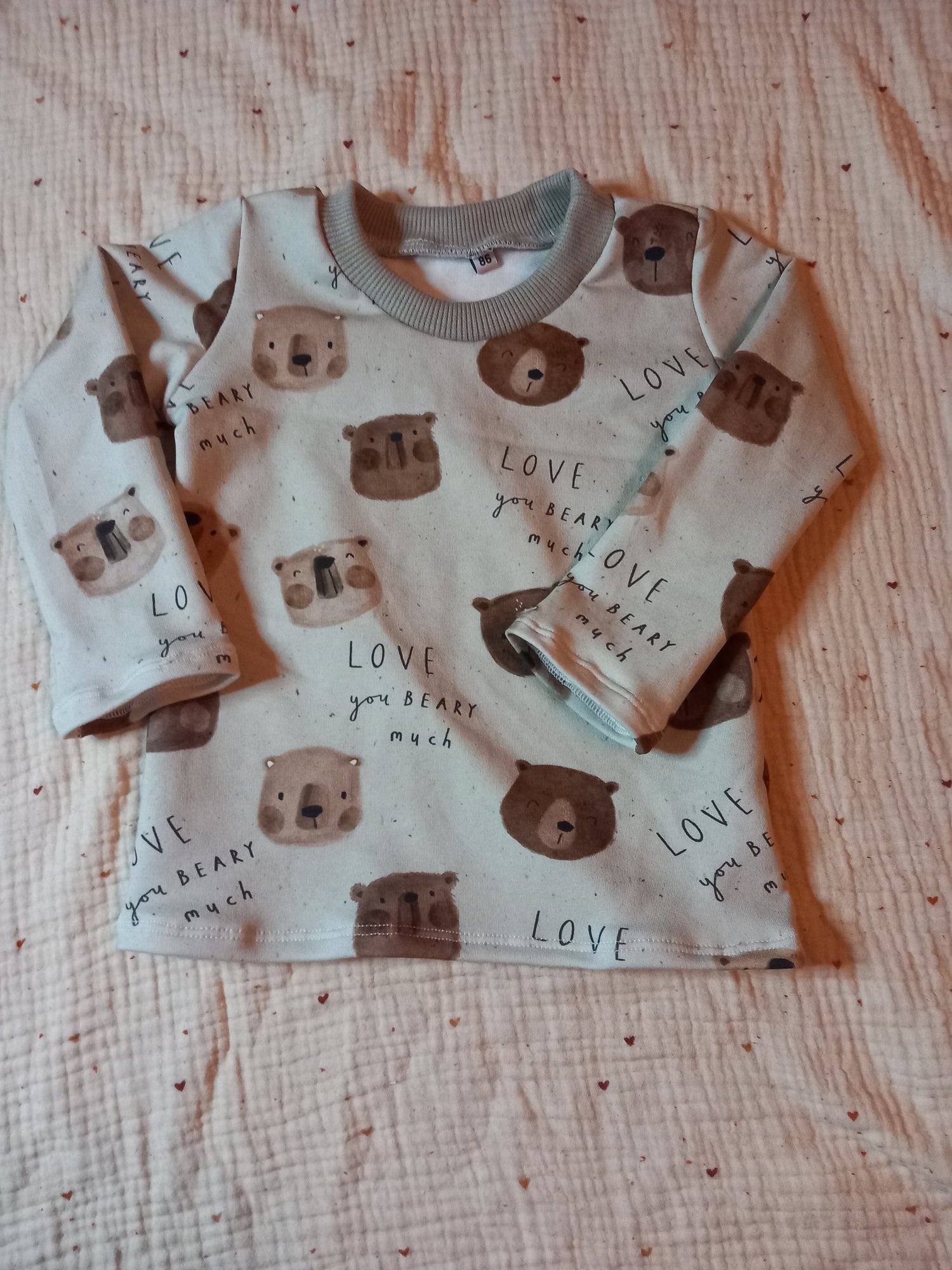 Langarmshirt &quot;Love you beary much&quot;