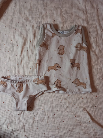 Individuelle Set Unterwäsche