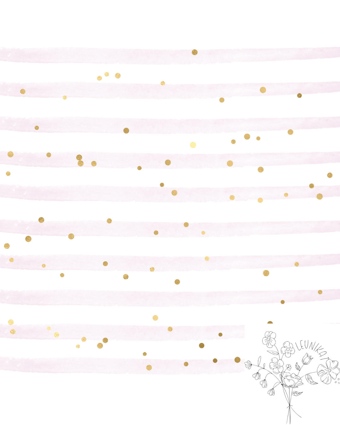 rosa pastell streifen