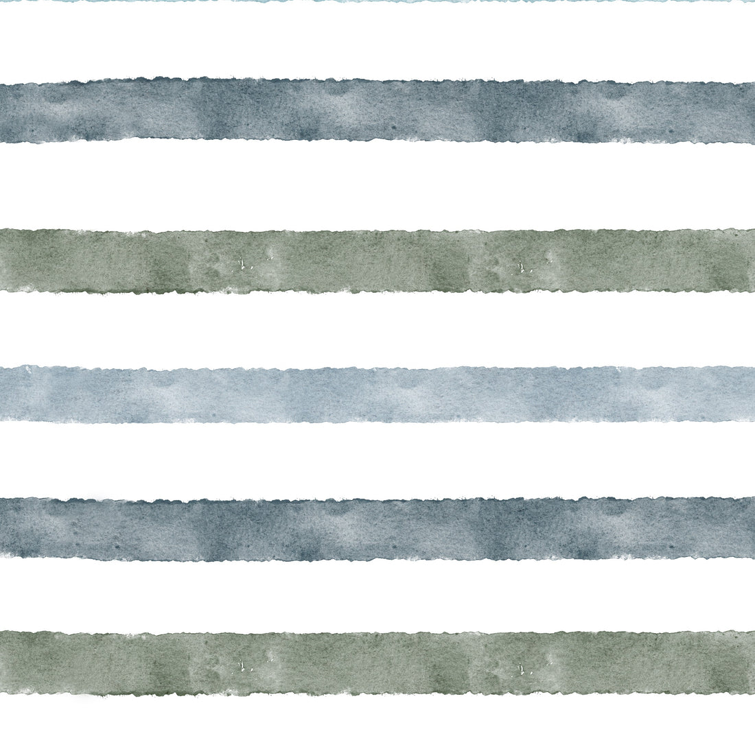 rayures bleu kaki gris-bleu